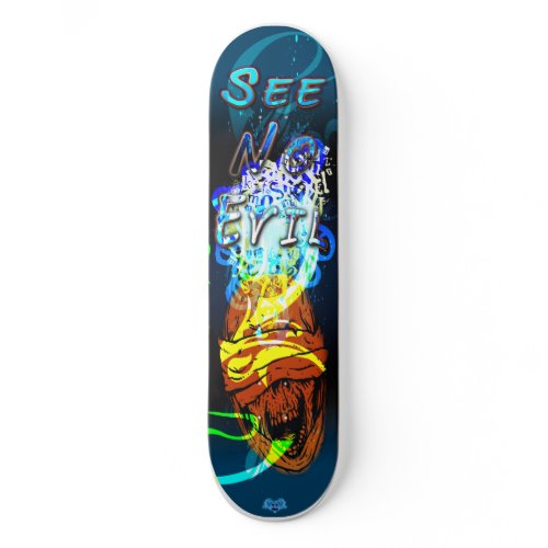 See No Evil - Custom Skateboard skateboard