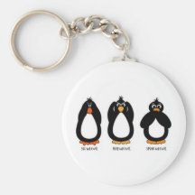 See No Evil, Hear No Evil, Speak No Evil Key Chains