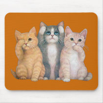 See no evil, Hear No Evil, Speak No Evil  Mousepad