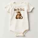 See No Evil Infant Bodysuit t-shirts by cooltees See No Evil Infant Bodysuit t-shirts