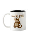 See No Evil Mug by cooltees See No Evil Mug