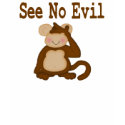 See No Evil T-Shirt by cooltees See No Evil T-Shirt