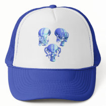 See No, Hear No, Speak No Evil Skulls Hat