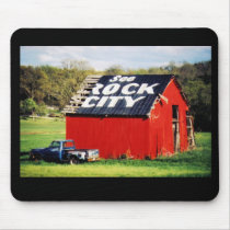 See Rock City Barn Mousepads