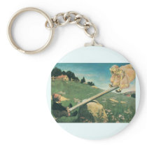 See Saw Margery Daw by Jessie Willcox Smith Key Chains