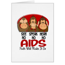 See Speak Hear No AIDS 1 Cards