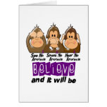 See Speak Hear No Anorexia 3 Card