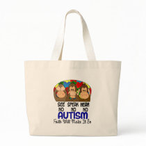 See Speak Hear No Autism 1 Bag