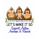 ladies_fitted_babydoll - Support everyone battling Autism by promoting Autism Awareness with SEE SPEAK HEAR NO AUTISM tshirts and gifts featuring 3 adorable Monkeys and Puzzle Ribbons. Ideal for Autism Awareness Month, Autism Walks, Autism Support Events, or anytime! VISIT AWARENESS GIFT BOUTIQUE’S ZAZZLE GALLERY TO SEE MORE EXCLUSIVE AUTISM AWARENESS DESIGNS FOUND ONLY AT AWARENESS GIFT BOUTIQUE, A PROUD ZAZZLE PRO-SELLER. ladies_fitted_babydoll - Support everyone battling Autism by promoting Autism Awareness with SEE SPEAK HEAR NO AUTISM tshirts and gifts featuring 3 adorable Monkeys and Puzzle Ribbons. Ideal for Autism Awareness Month, Autism Walks, Autism Support Events, or anytime! VISIT AWARENESS GIFT BOUTIQUE’S ZAZZLE GALLERY TO SEE MORE EXCLUSIVE AUTISM AWARENESS DESIGNS FOUND ONLY AT AWARENESS GIFT BOUTIQUE, A PROUD ZAZZLE PRO-SELLER.