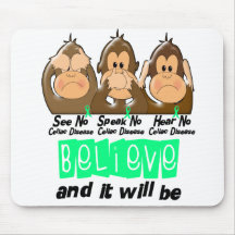 See Speak Hear No Celiac Disease 3 Mouse Pads