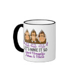 See Speak Hear No Fibromyalgia 2 mugs