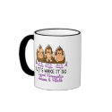 See Speak Hear No Fibromyalgia 2 mugs by awarenessgifts See Speak Hear No Fibromyalgia 2 mugs