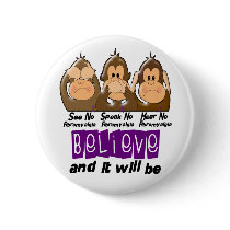 See Speak Hear No Fibromyalgia 3 buttons by awarenessgifts See Speak Hear No Fibromyalgia 3 buttons