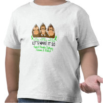 See Speak Hear No Muscular Dystrophy 2 T-shirts