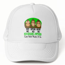 See Speak Hear No Non-Hodgkins Lymphoma 1 hats