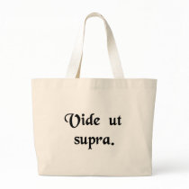 See the above. canvas bags