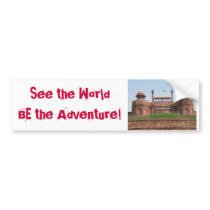 See the World BE the Adventure! bumper stickers