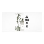 See What Medical School Has Done To Me (Skeleton) Customized Photo Card