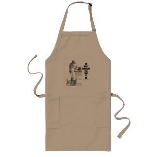 See What Schooling Has Done To Me (Vesalius) apron