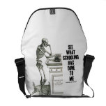 See What Schooling Has Done To Me (Vesalius) Courier Bags