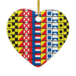 See Worthy_Signal Flags_I Love to Sail necklace ornament