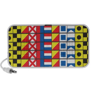 See Worthy_Signal Flags pattern_I Love to sail doodle