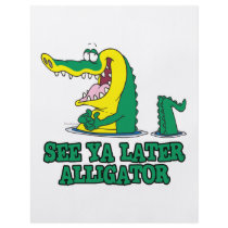 see ya later alligator custom flyer