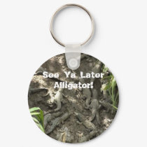 See Ya Later Alligator! keychains