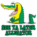 see ya later alligator cut outs