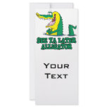 see ya later alligator rack cards