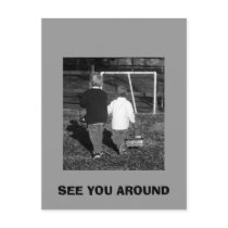 SEE YOU AROUND postcards