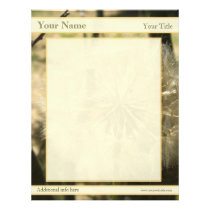 Seed Globe Tree Custom Letterhead