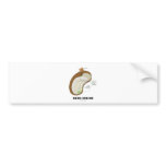 Seed Inside (Dicotyledon Bean Seed Anatomy) Bumper Stickers