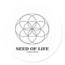 Seed Of Life (Sacred Geometry) Stickers