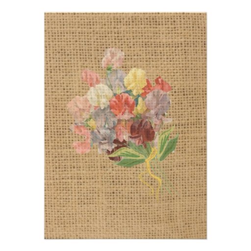 Seed Packet Baby Shower Invitations