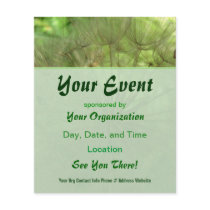 Seed Pod Event Flyer by wingedturtle Seed Pod Event Flyer