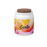 Seed Saver Jar - Rose Candy Jars