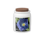 Seed Saver's Jar, Morning Glory Candy Dishes