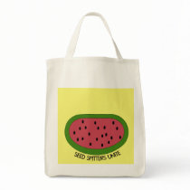 Seed Spitters Unite_Organic Tote Bag by Mokis_Market Seed Spitters Unite_Organic Tote Bag