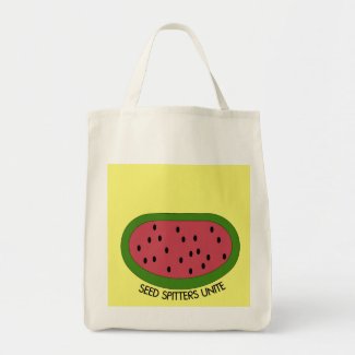 Seed Spitters Unite_Organic Tote Bag bag