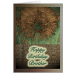 Seeds in Copper Brother Happy Birthday Card