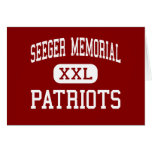 Seeger Memorial - Patriots - High - West Lebanon Card