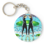 Seeing Double Keychain