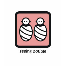 Seeing Double - Twin Girls t-shirts by c2gardner Seeing Double - Twin Girls t-shirts