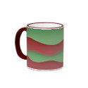 Seeing Red... And Green mugs by Freebirth Seeing Red... And Green mugs