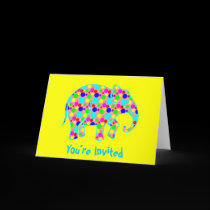 Seeing Spots Invitation cards