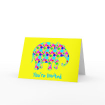 Seeing Spots Invitation cards