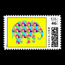 Seeing Spots Postage stamps