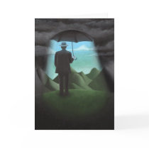 Seeing the light inspirational greeting card