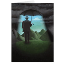 Seeing the light inspirational greeting card cards
